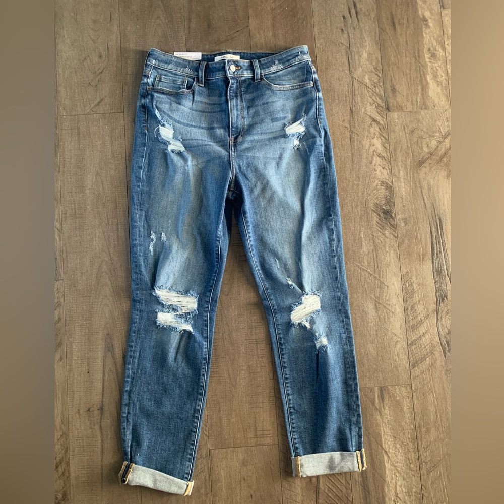 Mom High Rise Stretch Jean